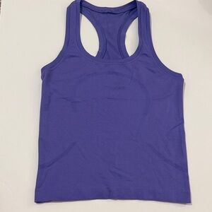 Lululemon Charged Indigo Swiftly Tech Racerback Waistlength Tank Top - Size 2